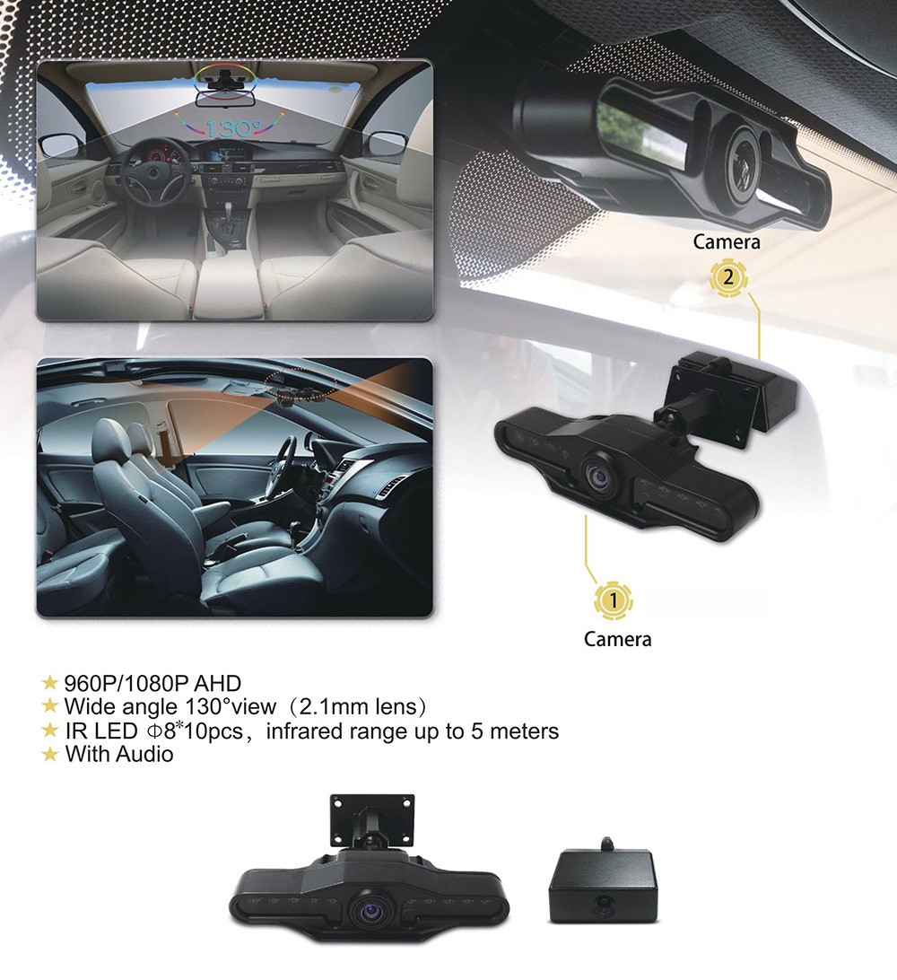 Vehicle AHD Camera SONY IMX323 for Mobile DVR MV-SD-CAM-11