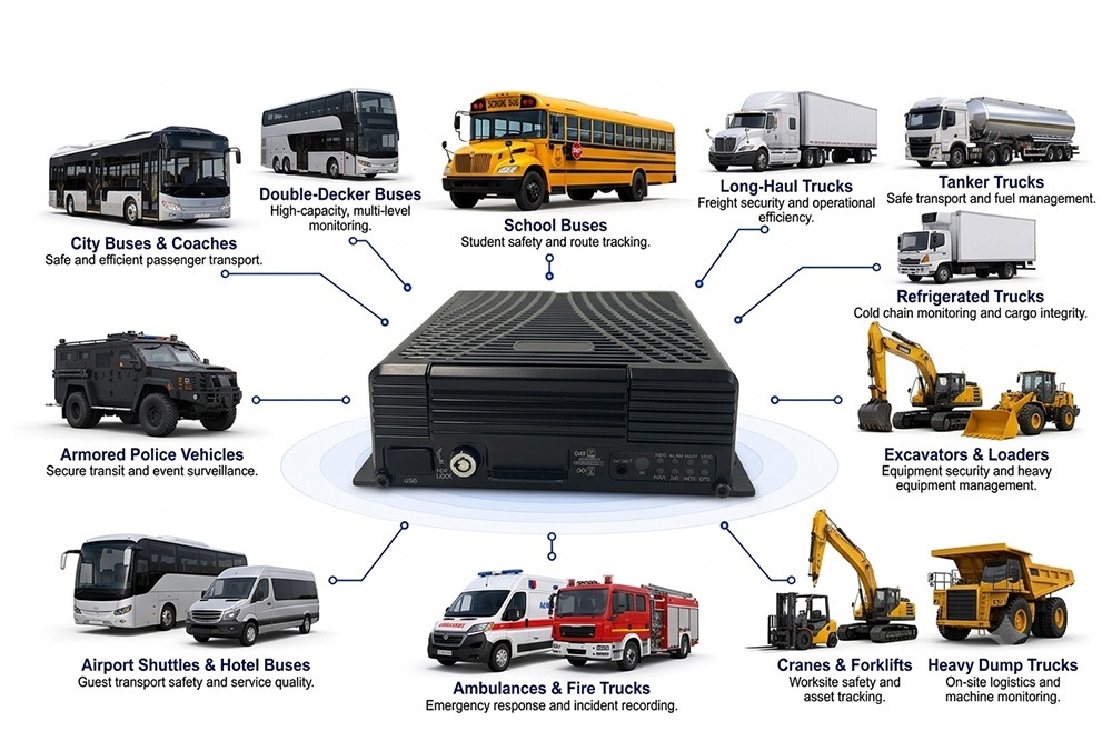 AI Mobile NVR MV Secure Drive Ultra-12 Applications diagram