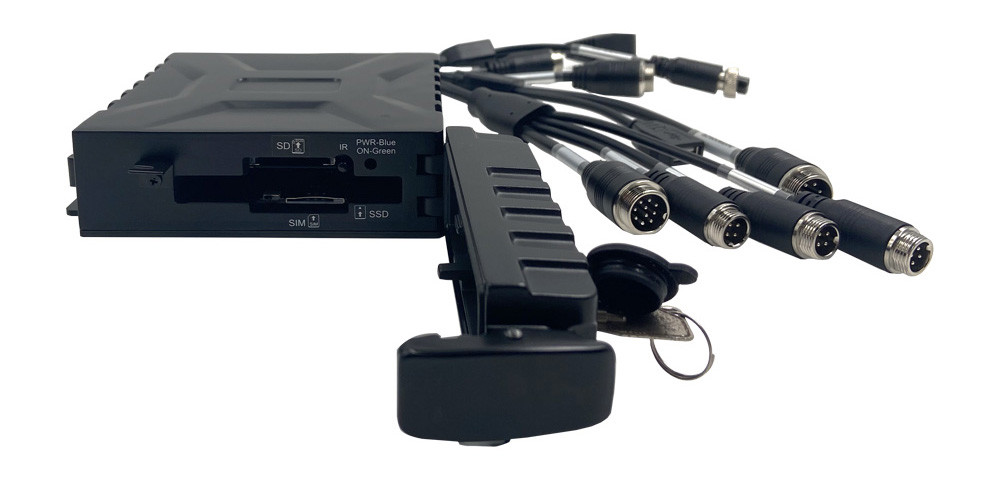 MV Secure Drive Mini Rugged IP67 Rear Panel Interfaces