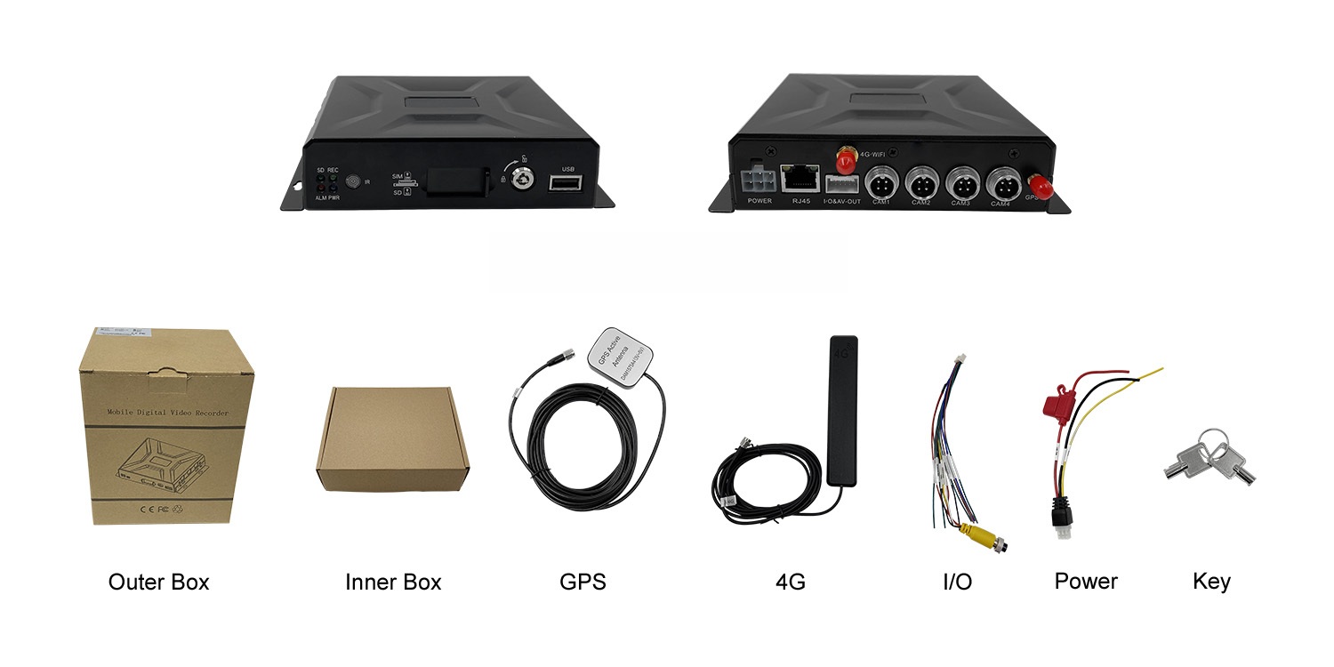 SD Card Mobile DVR MV-SD-DVR-01S (V2) Accessories