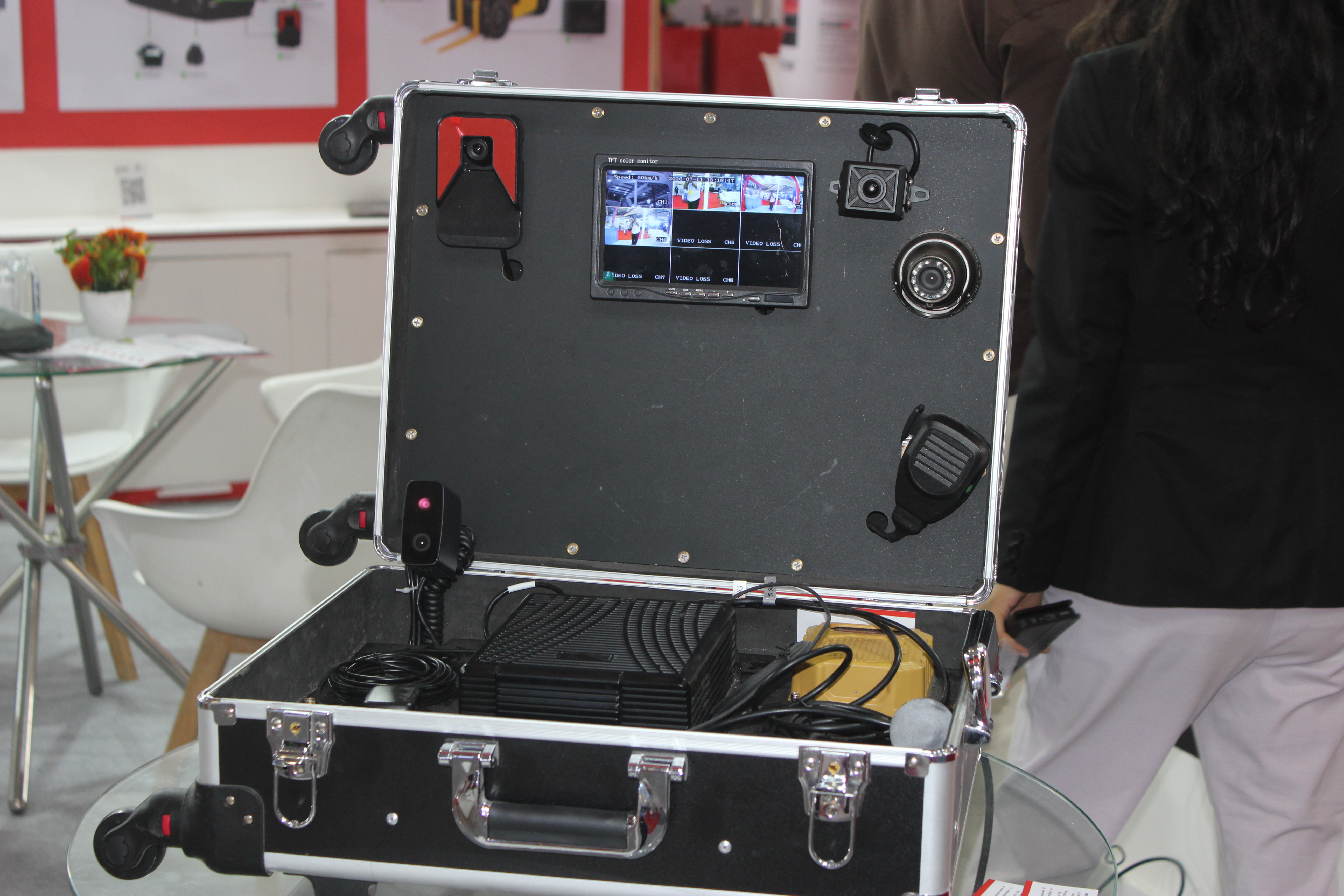 Portable AI MDVR Multi-Camera Demonstration Kit