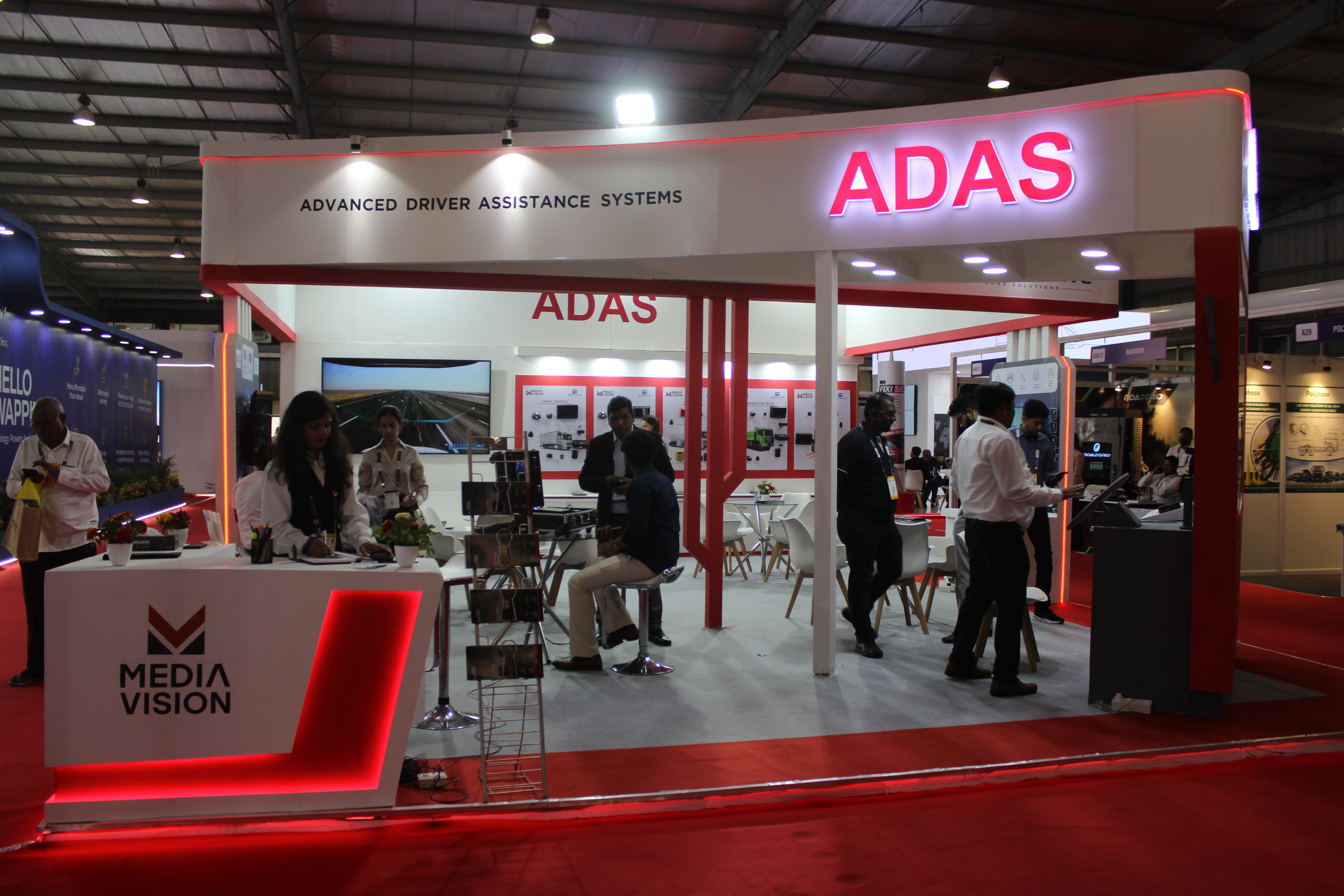 Media Vision ADAS Pavilion Active Floor & Reception View